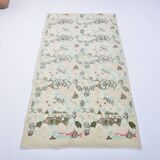 Beige Turkish Floral Carpet sku 3335
