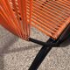 Paire Chaises pliantes scoubidou 1970's