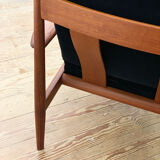 Armchair by Grete Jalk for France & Son, Danish Design, 1950