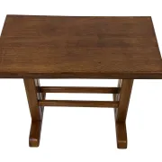 Vintage side table, Shaker-style, compact design, solid wood