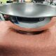 silver metal basin