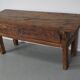 Antique Spanish Rustic Farmhouse Chestnut Side Table / Console, 18th Century