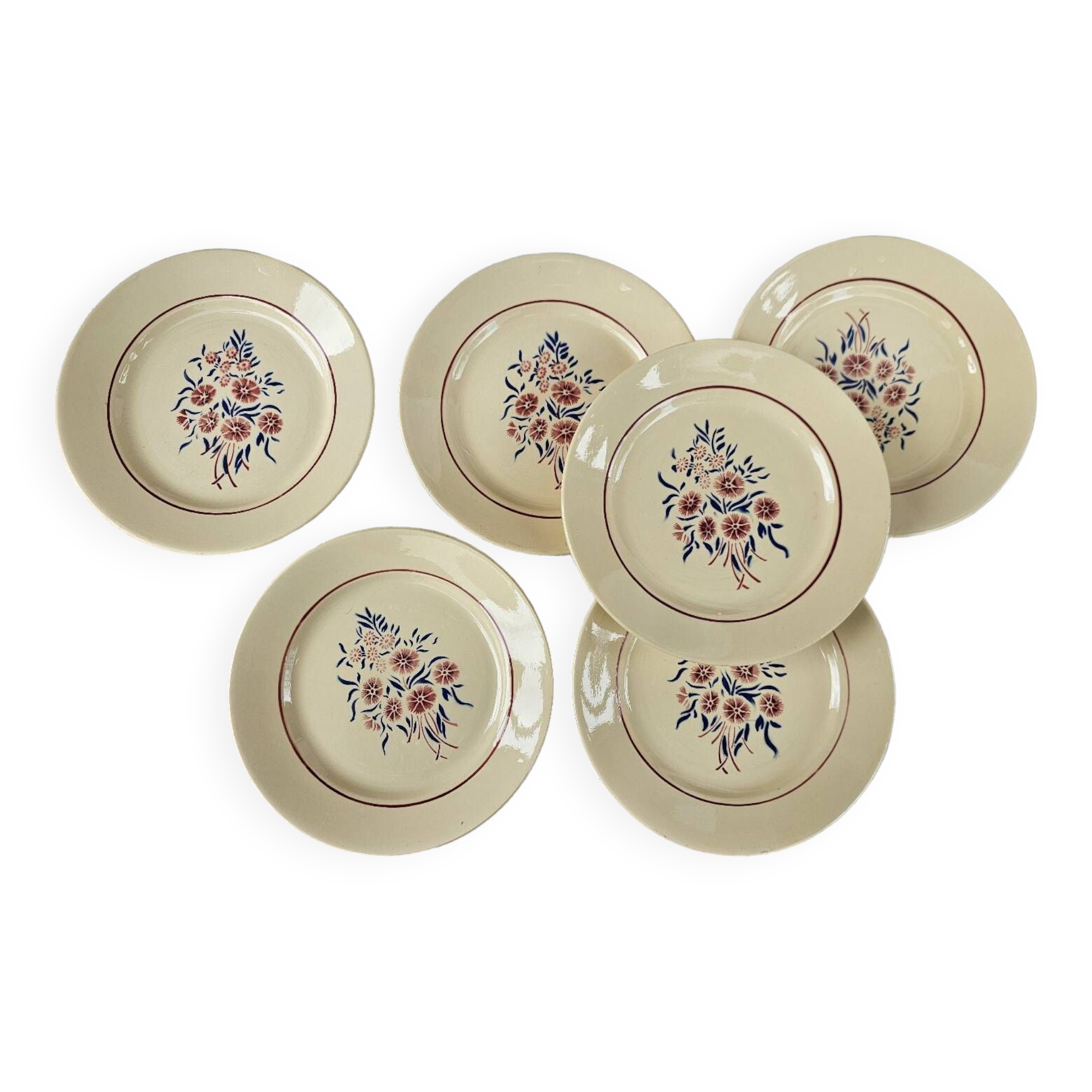 Dessert plates Francine Badonviller