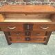 Large Art Deco chest of drawers, vintage antique furniture.