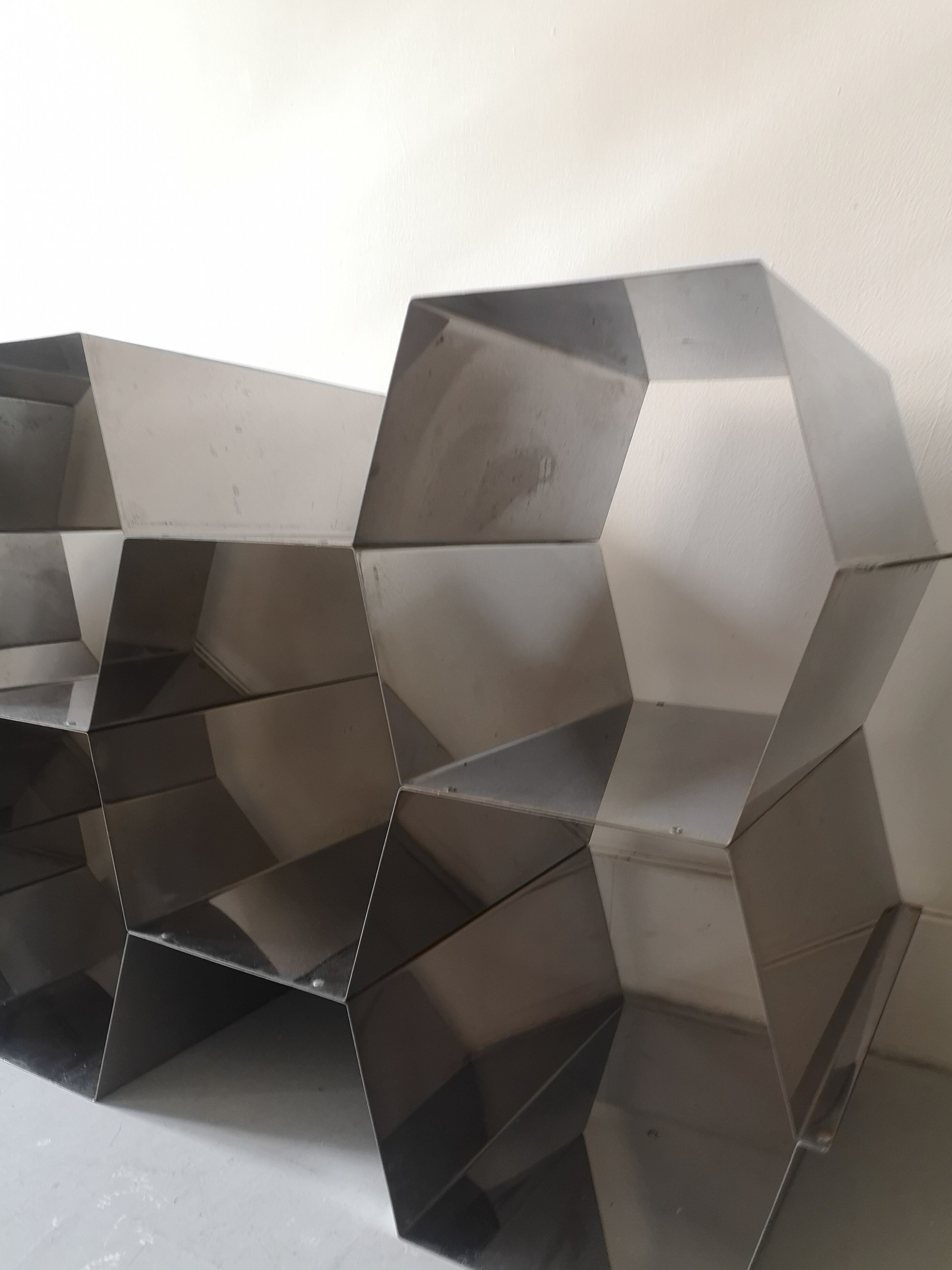 Metal floor library 1970