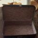 Vintage black suitcase