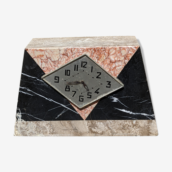 Art Deco marble clock 30s in good condition