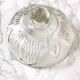 Round vintage butter dish