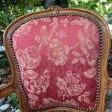 Pair of pink armchairs