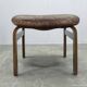 Leather Ottoman by Ingmar Relling for Westnofa, Norway, 1960s