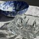 Grand cendrier carré grandes pointes de diamant