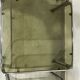 Table gigogne chrome et verre fumé lot de 2