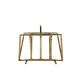 Hollywood regency bamboo-effect brass magazine rack, Montagnani, Italy 1970