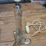 Glass lamp base