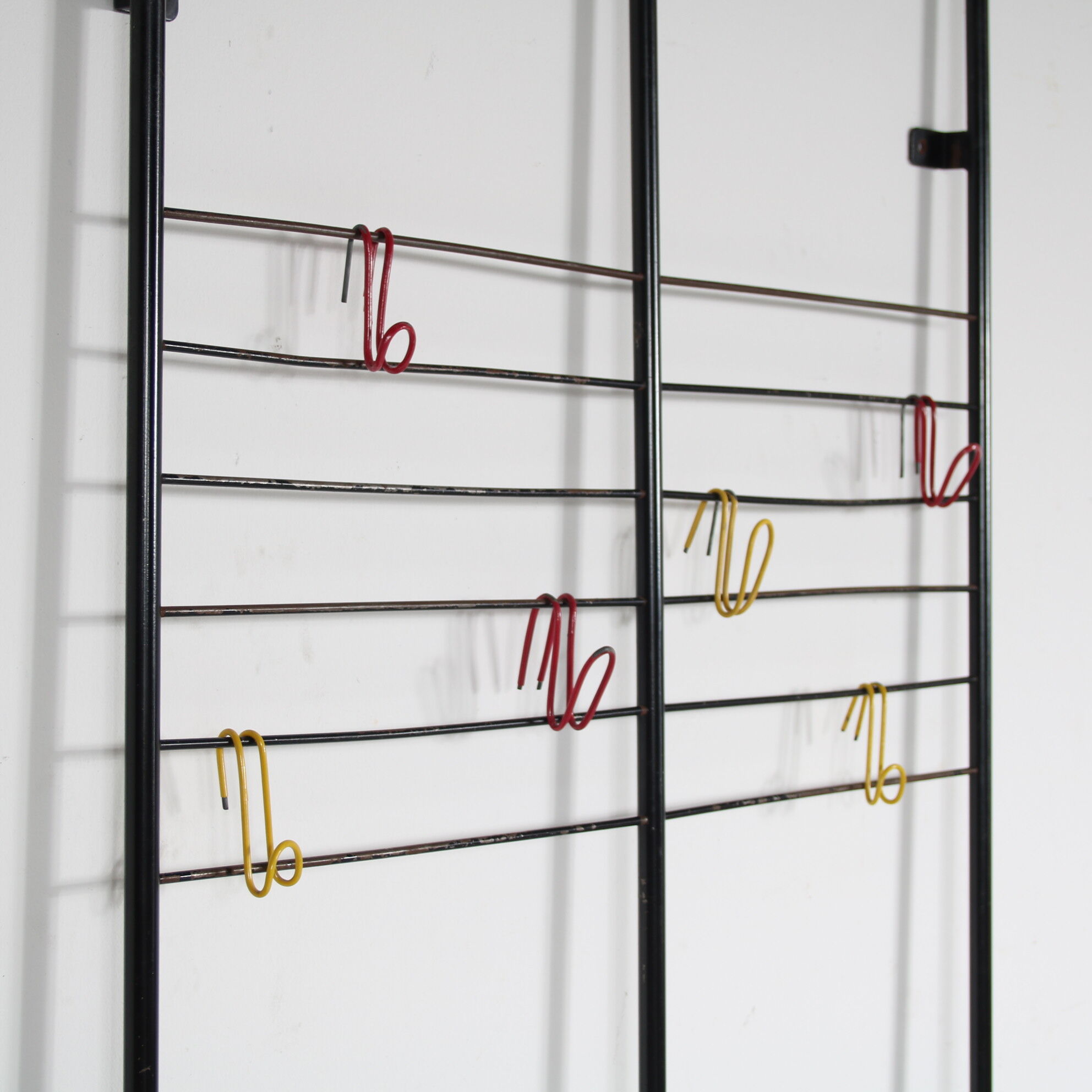 1950s Tone Ladder coat rack by Coen de Vries for Devo, Netherlands