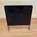 Antique metal fireplace screen.