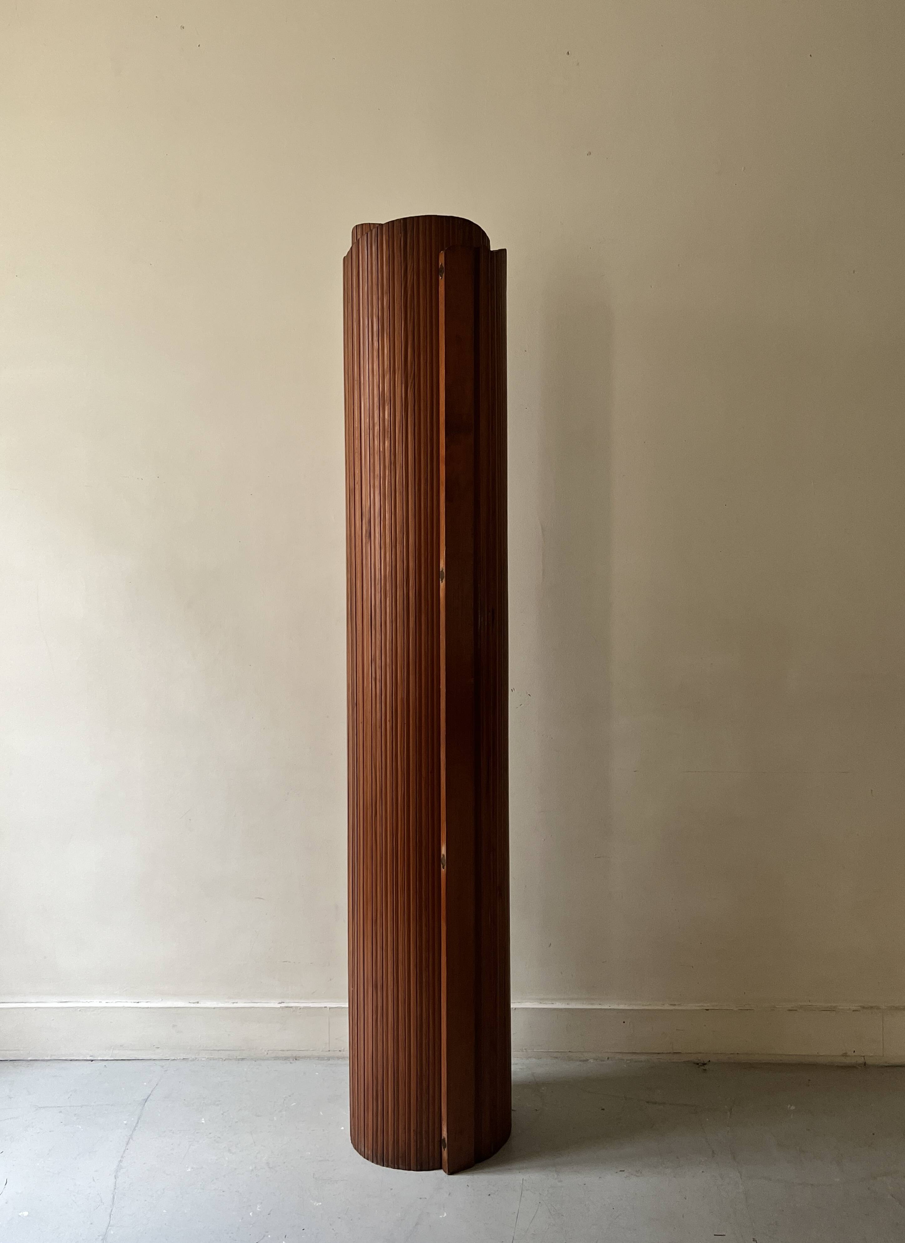 Modular wooden screen / partition by Baumann, SNSA design 1950