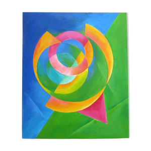 Peinture abstraite style