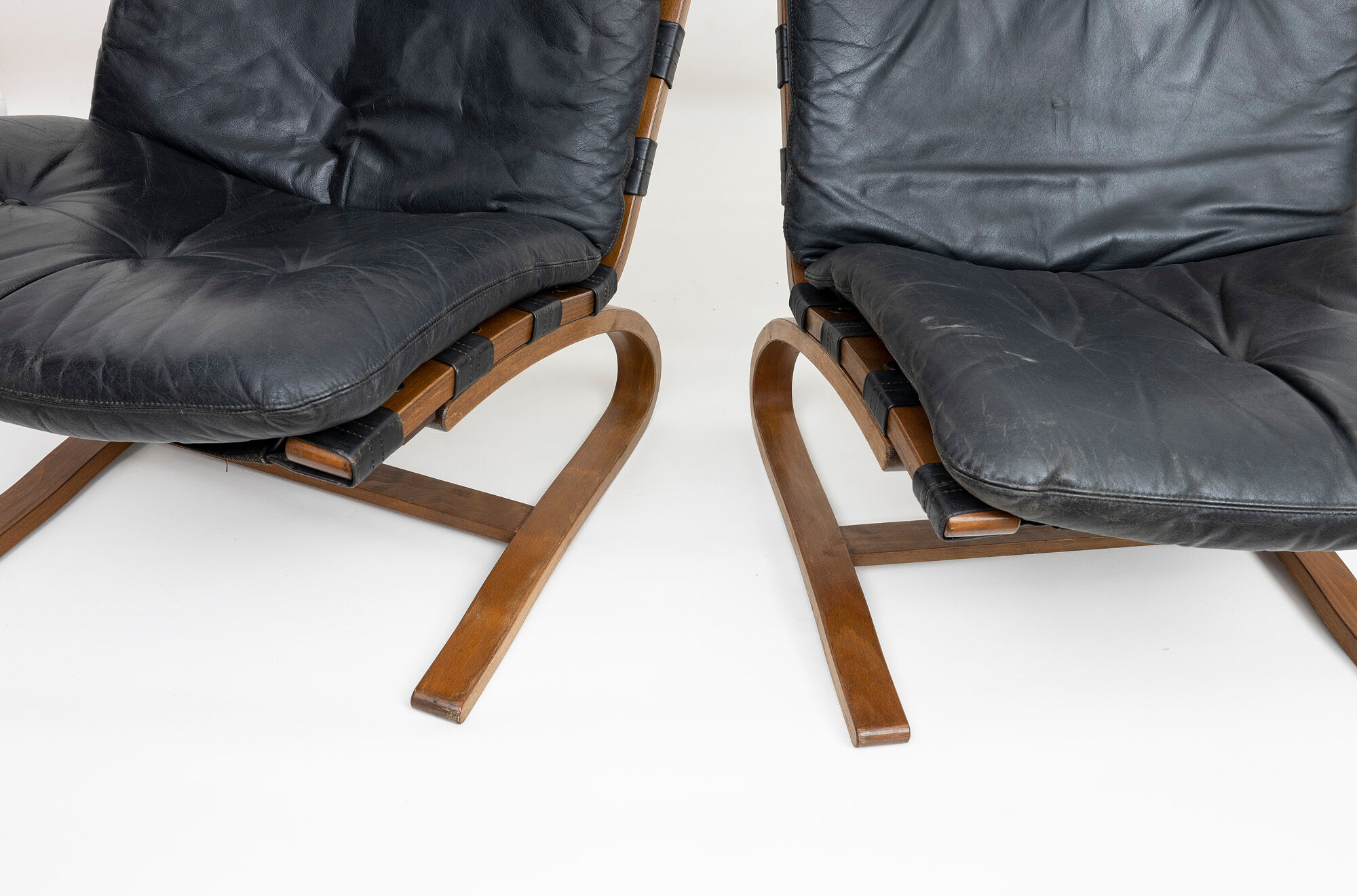 Set of 4 Kangaroo chairs, Westnofa, Norway 1970