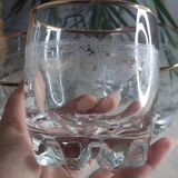Crystal whiskey glasses