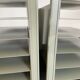 Duo of sorters vintage metal mail rack 70s