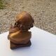 Plaster bust reader