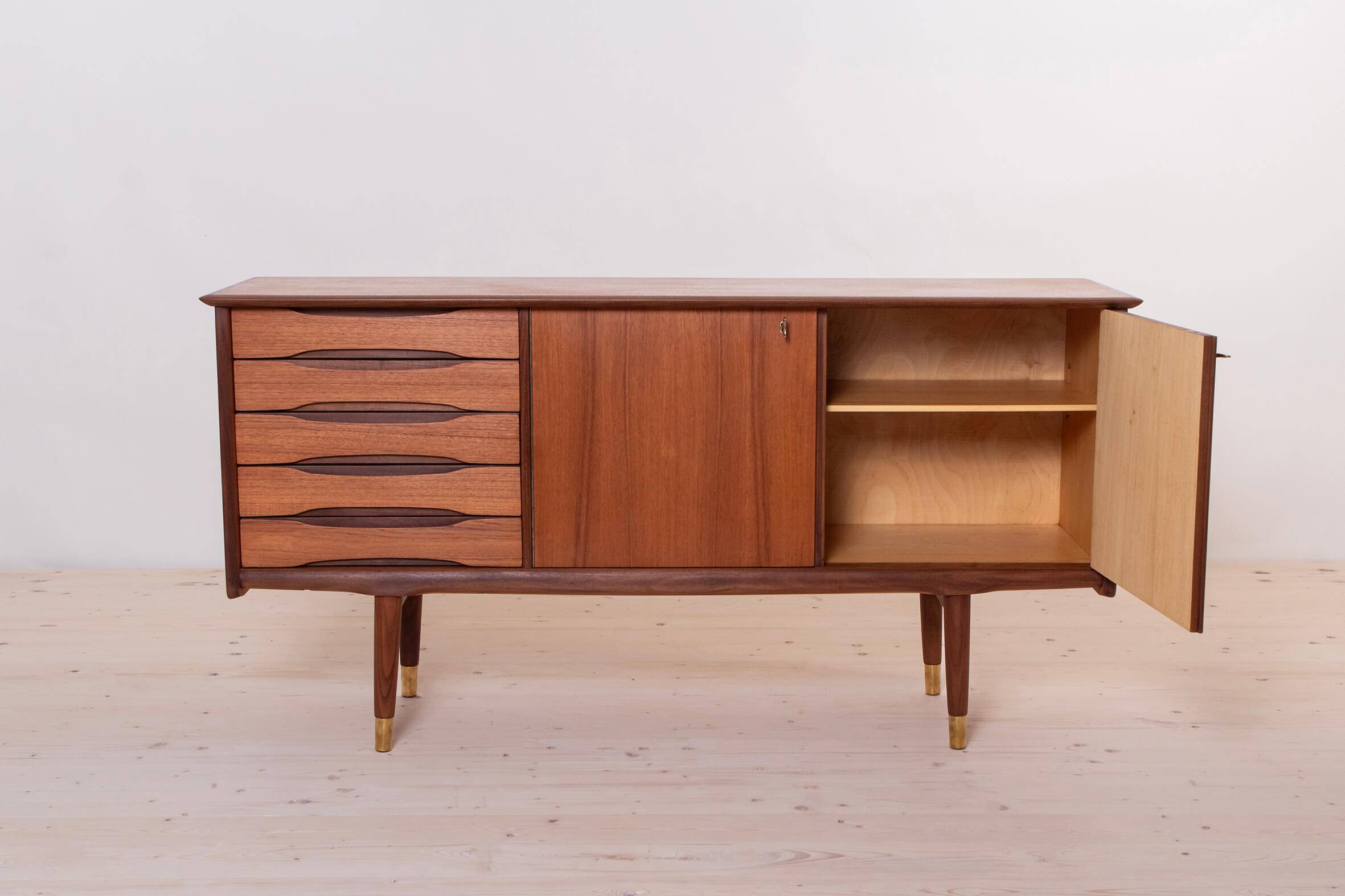 Teak Sideboard, Brødrene Sörheim Norway, 1960s