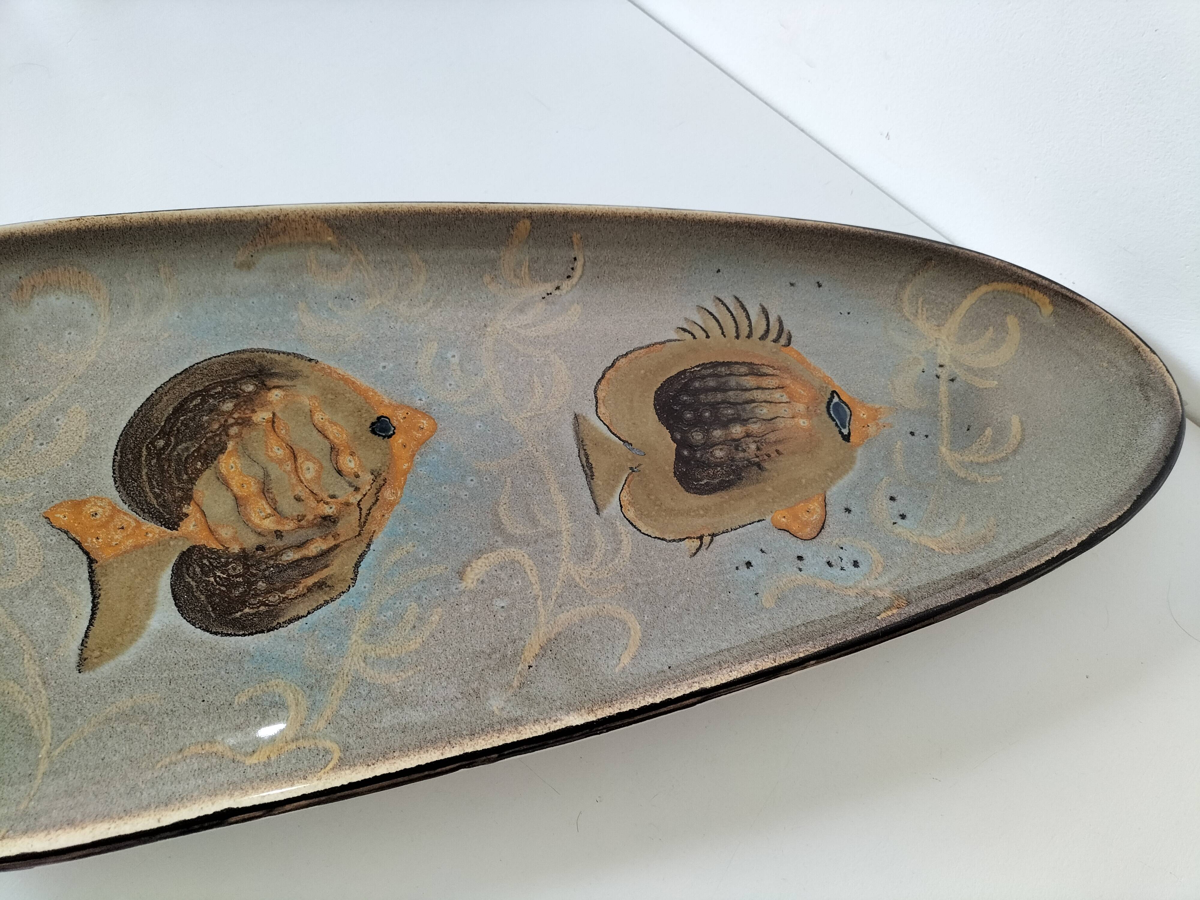 grand plat allongé MBFA Pornic modèle Caraïbes
