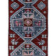 Vintage turkish oushak rug runner 71 x 247 cm