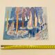 Raoul dufy (d’après) - lithographie « la régate »