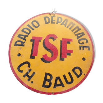 Tin pub plate