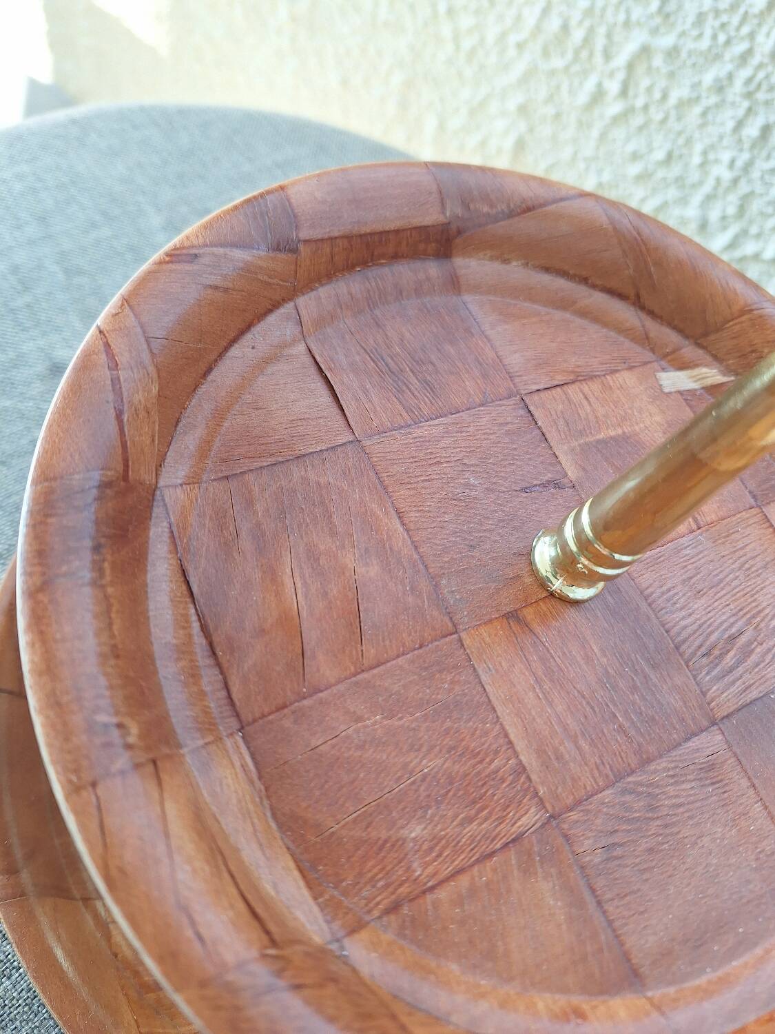 Service vintage en bois