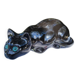 Black ceramic cat