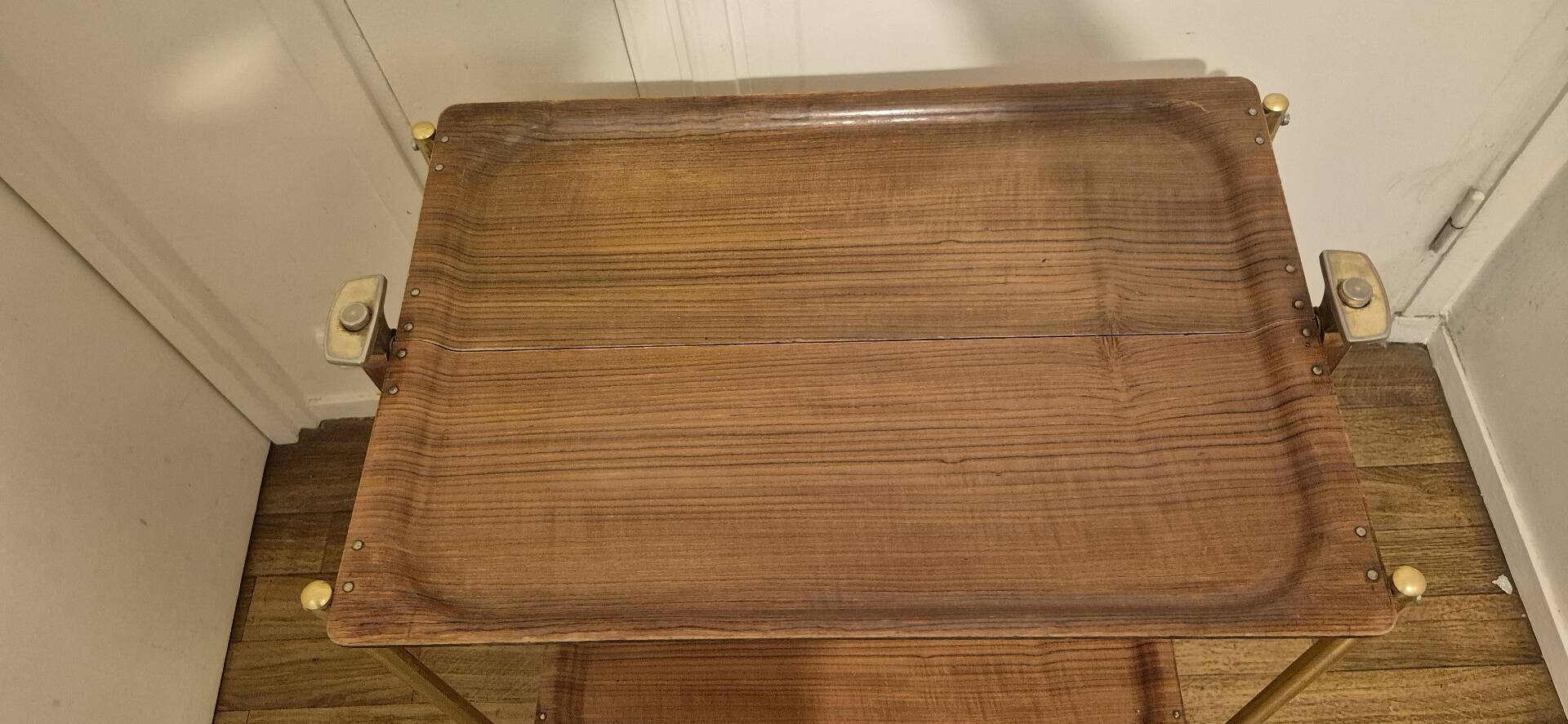 Vintage folding dessert table