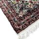 Persian rug in wool and silk 110cm x 60cm
