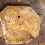 Art Deco Orange Marble Ashtray/ Catchall