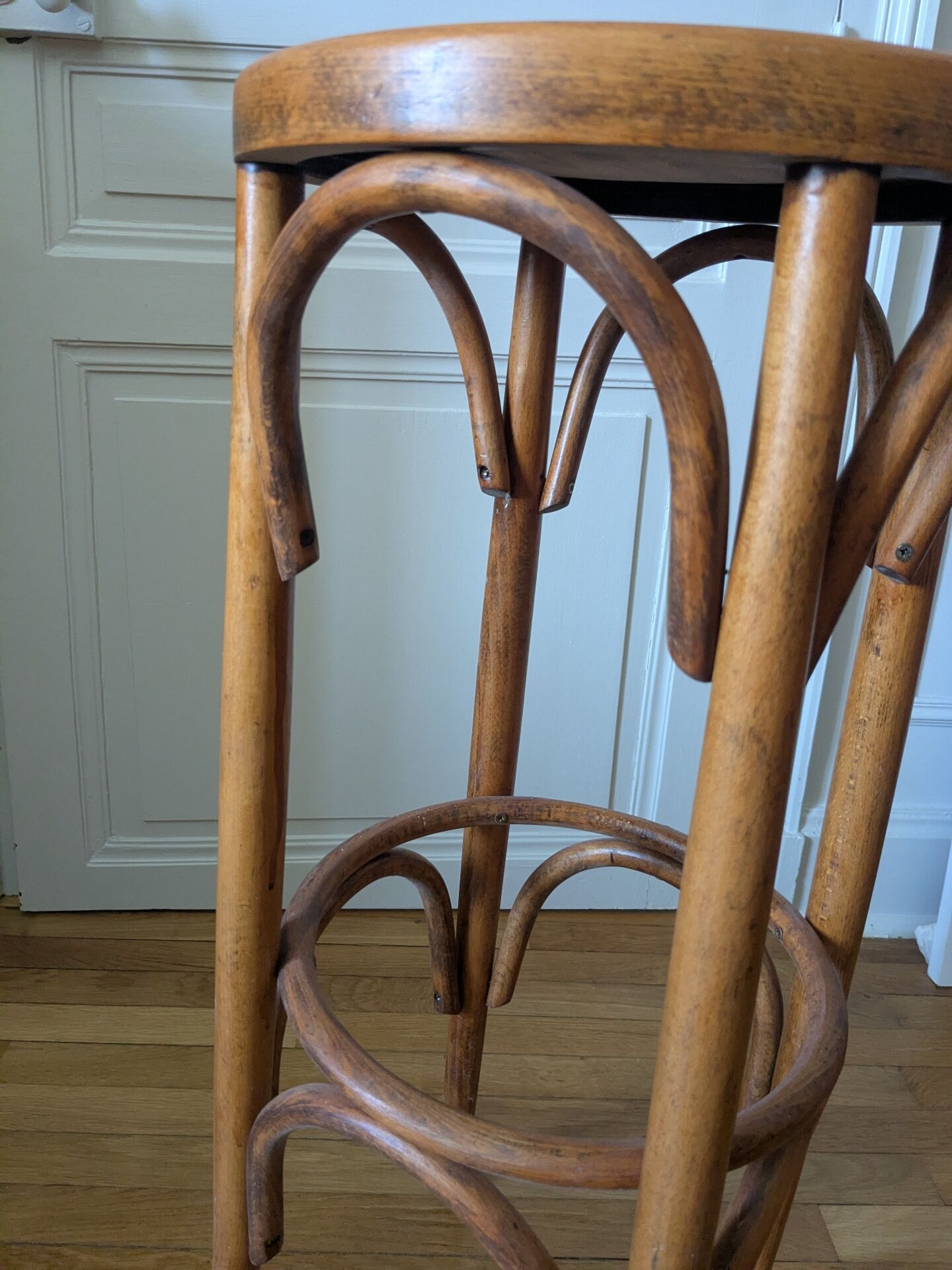 Tabouret de bar en rotin