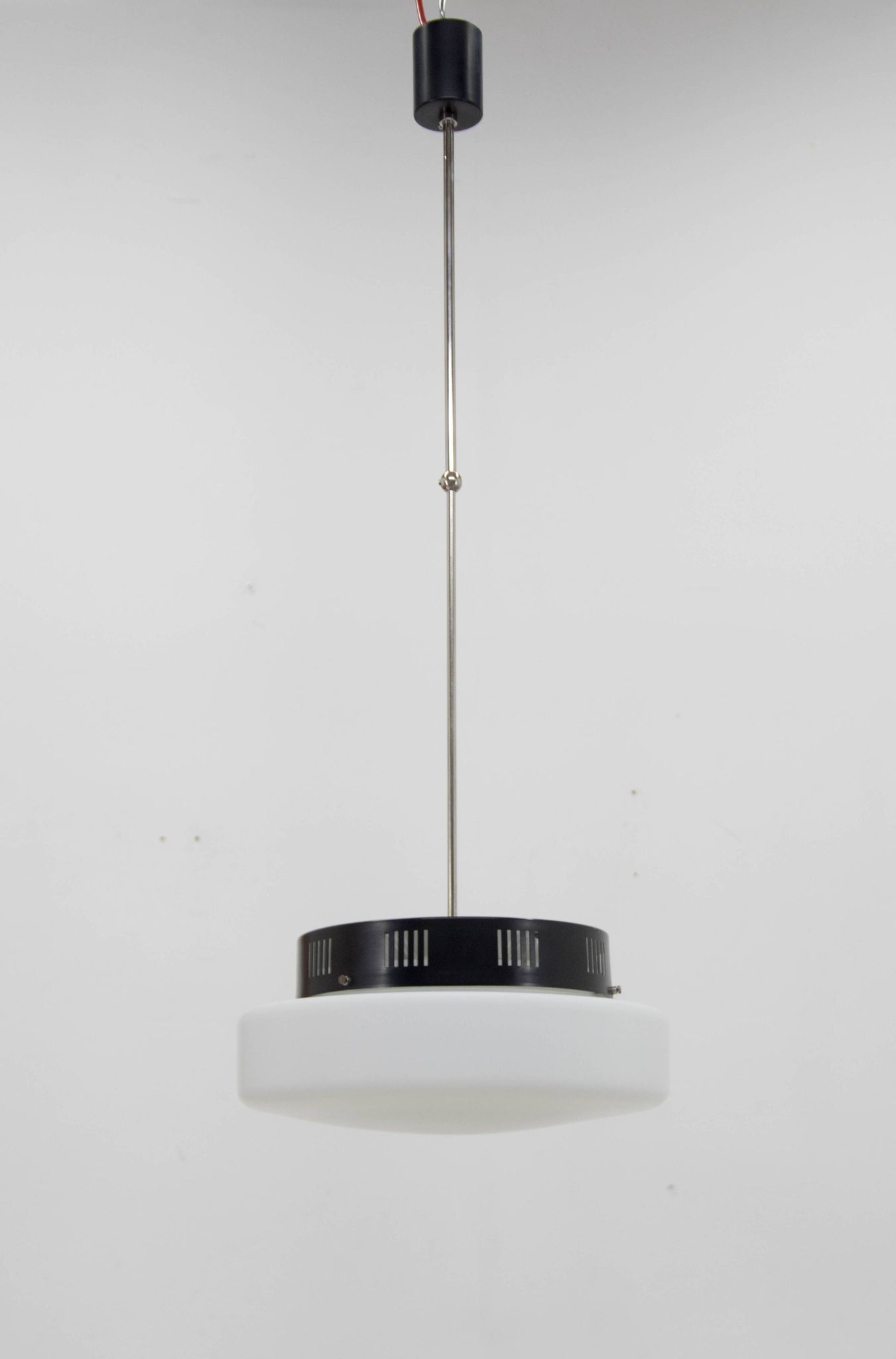 Lustre OVNI Space Age à Hauteur Ajustable, 1960s