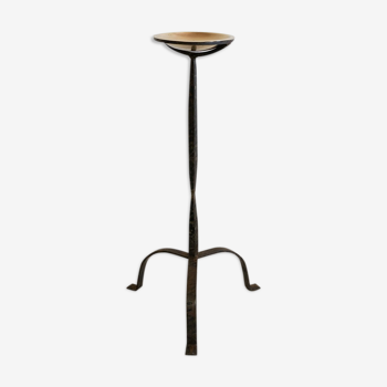 Wrought iron stand ashtray