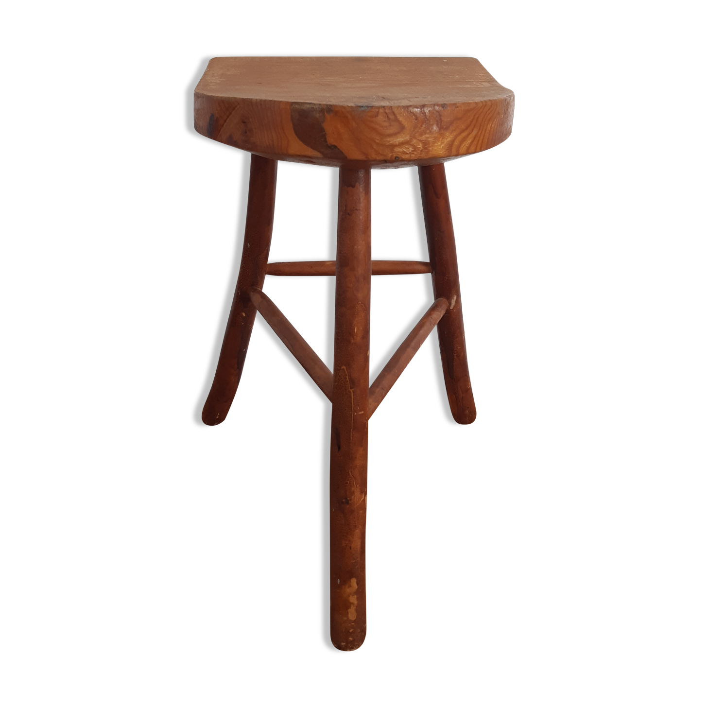 Vintage wooden stool