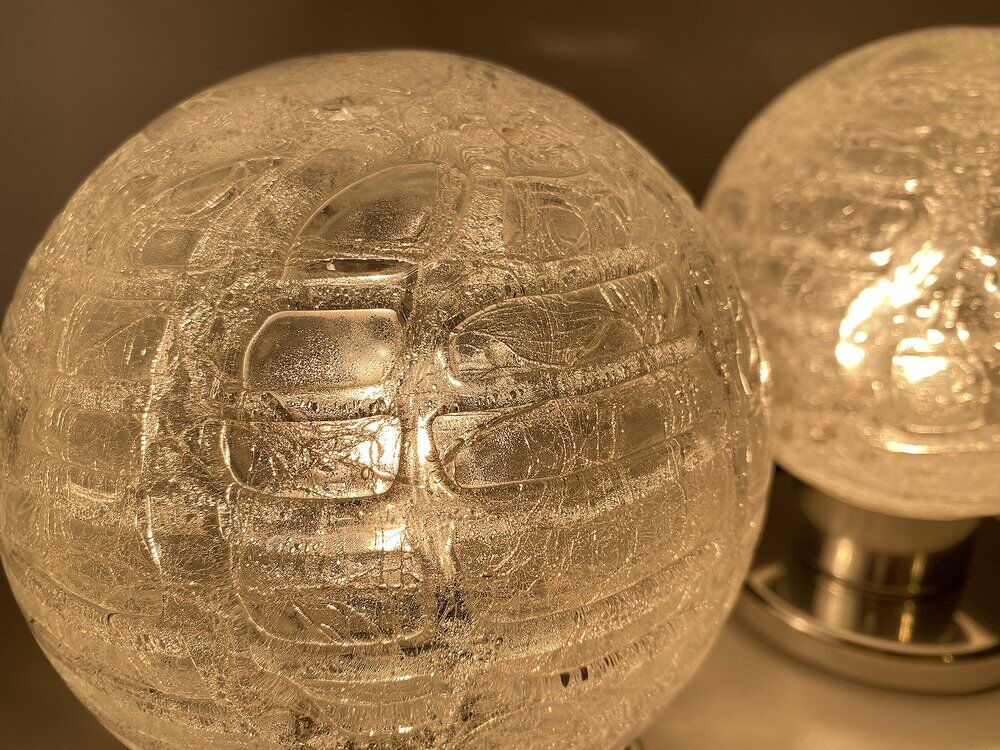 Pair Vintage Space Age Table Lamps from Doria