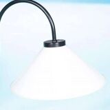 1970s minimalist floor lamp, adjustable reading lamp