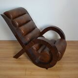 Art Deco armchair - Lucca chair by Jean de Merry