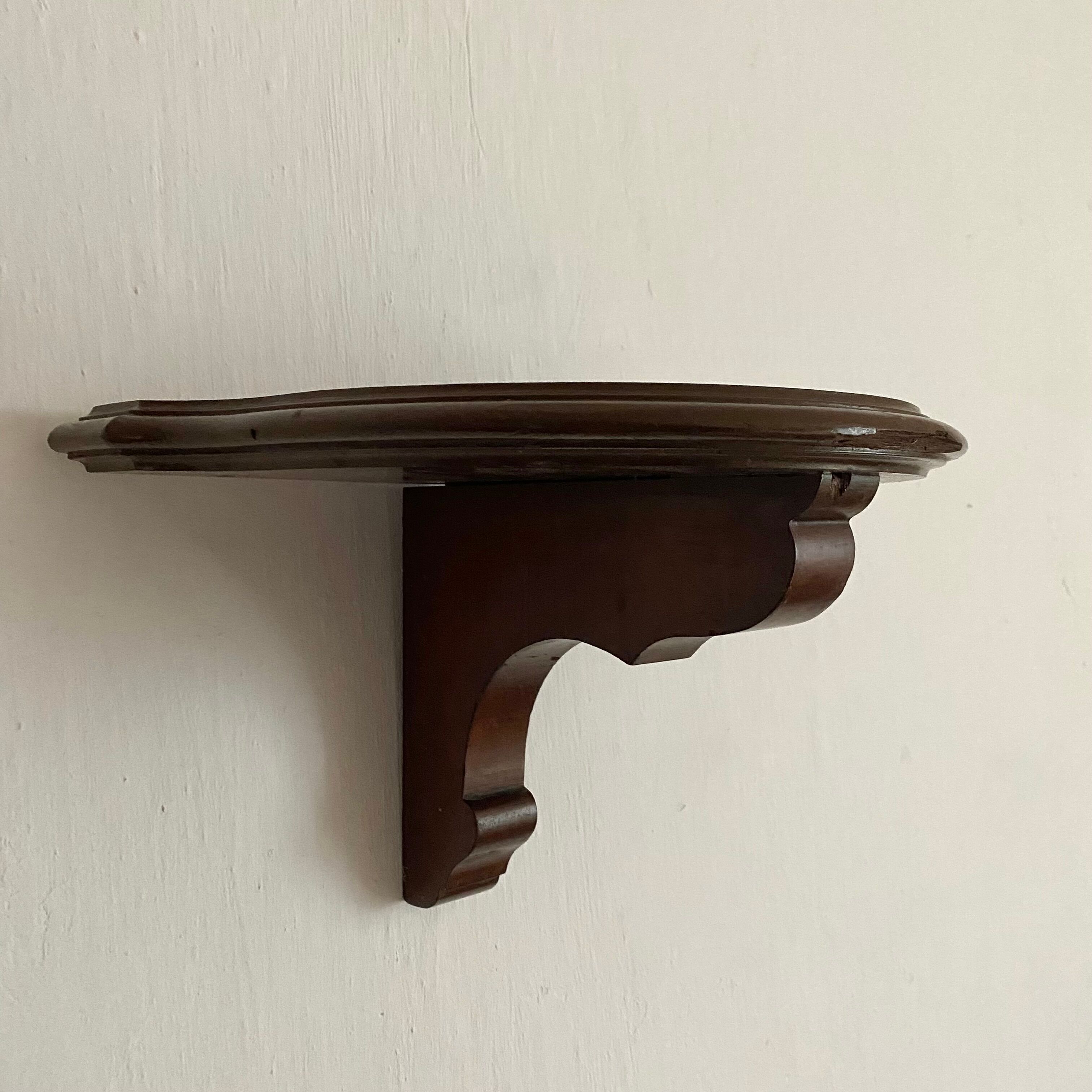Old wall shelf
