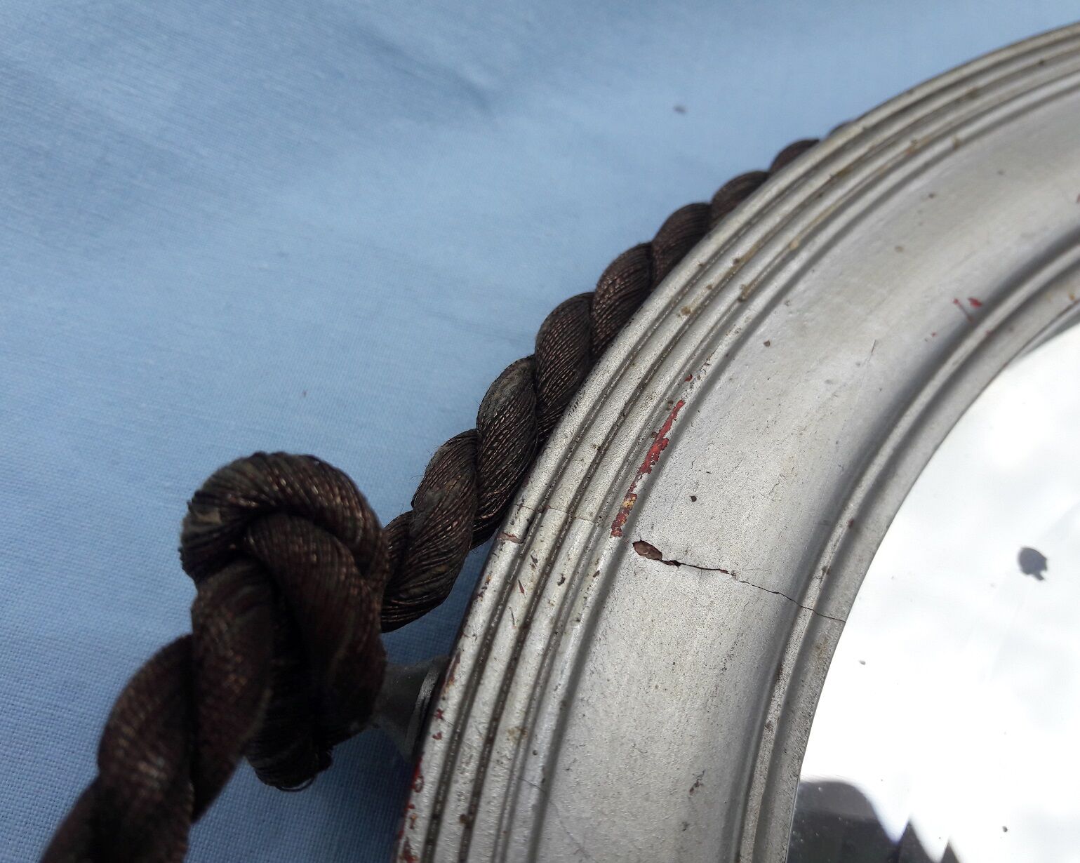 Oval mirror 38 x 65 cm