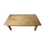 Table basse de ferme en bois