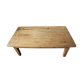 Table basse de ferme en bois