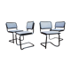 Lot of 4 chairs Marcel Breuer Cesca B32