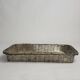 Silver metal basket