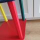 Occasional bedside table / pencil foot eraser attributed to Pierre Sala